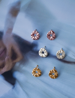 серьги атоллы мини