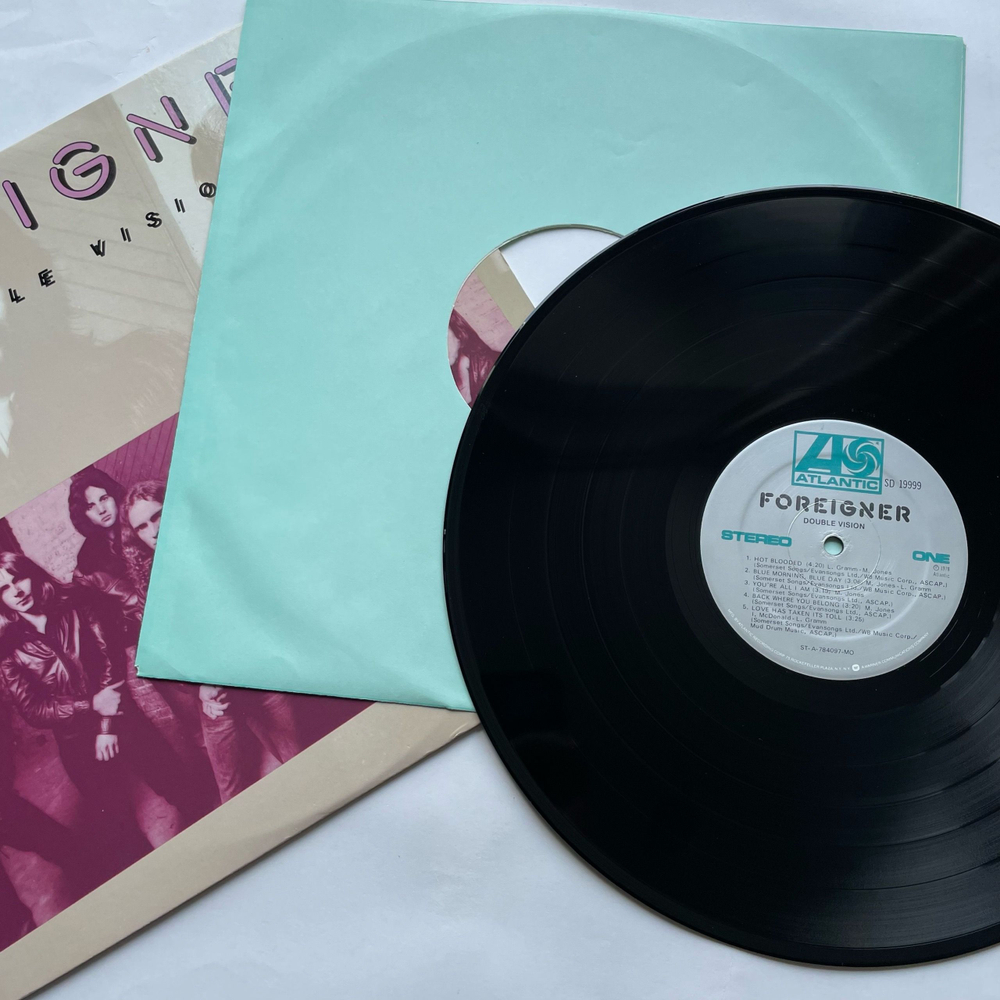 Винтажная виниловая пластинка LP Foreigner Double Vision (США 1978)