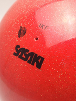 Мяч Sasaki 18,5 см серия "Метеор" Алый FRR (FreshRed)