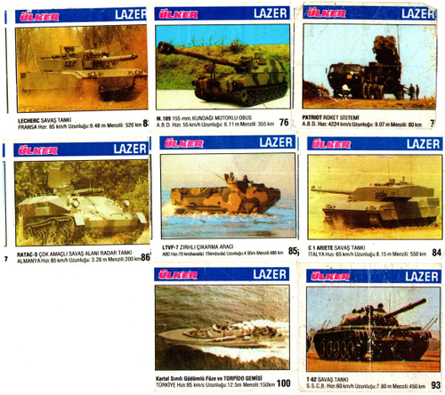 Вкладыш ULKER Lazer (набор 20 штук)