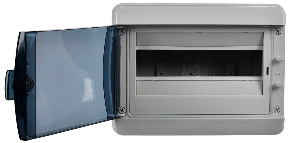 Корпус пластиковый КМПн-12 IP65 черная прозрачная дверь TEKFOR IEK