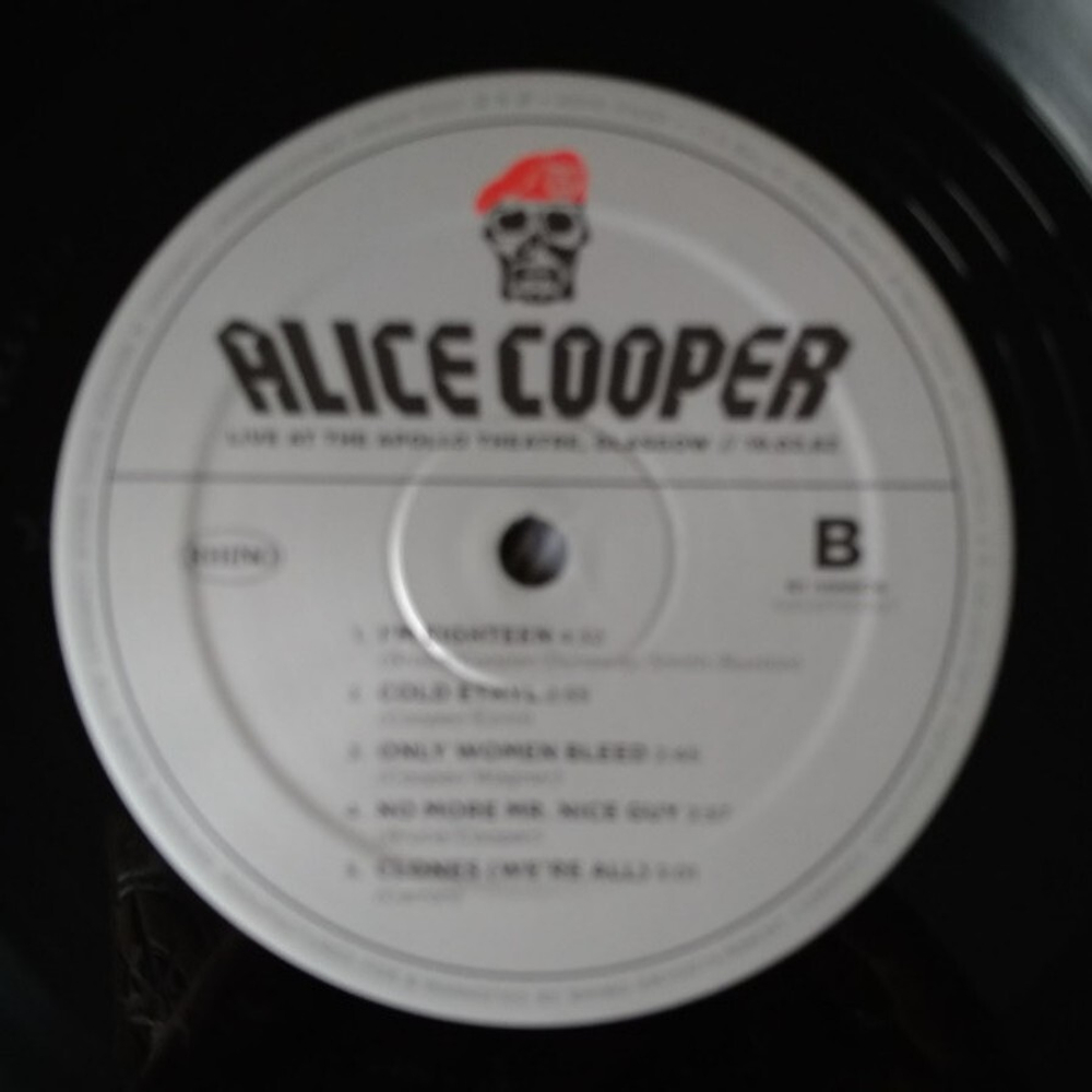 Alice Cooper / Live From The Apollo Theatre Glasgow 19.02.1982 (Limited Edition)(2LP)