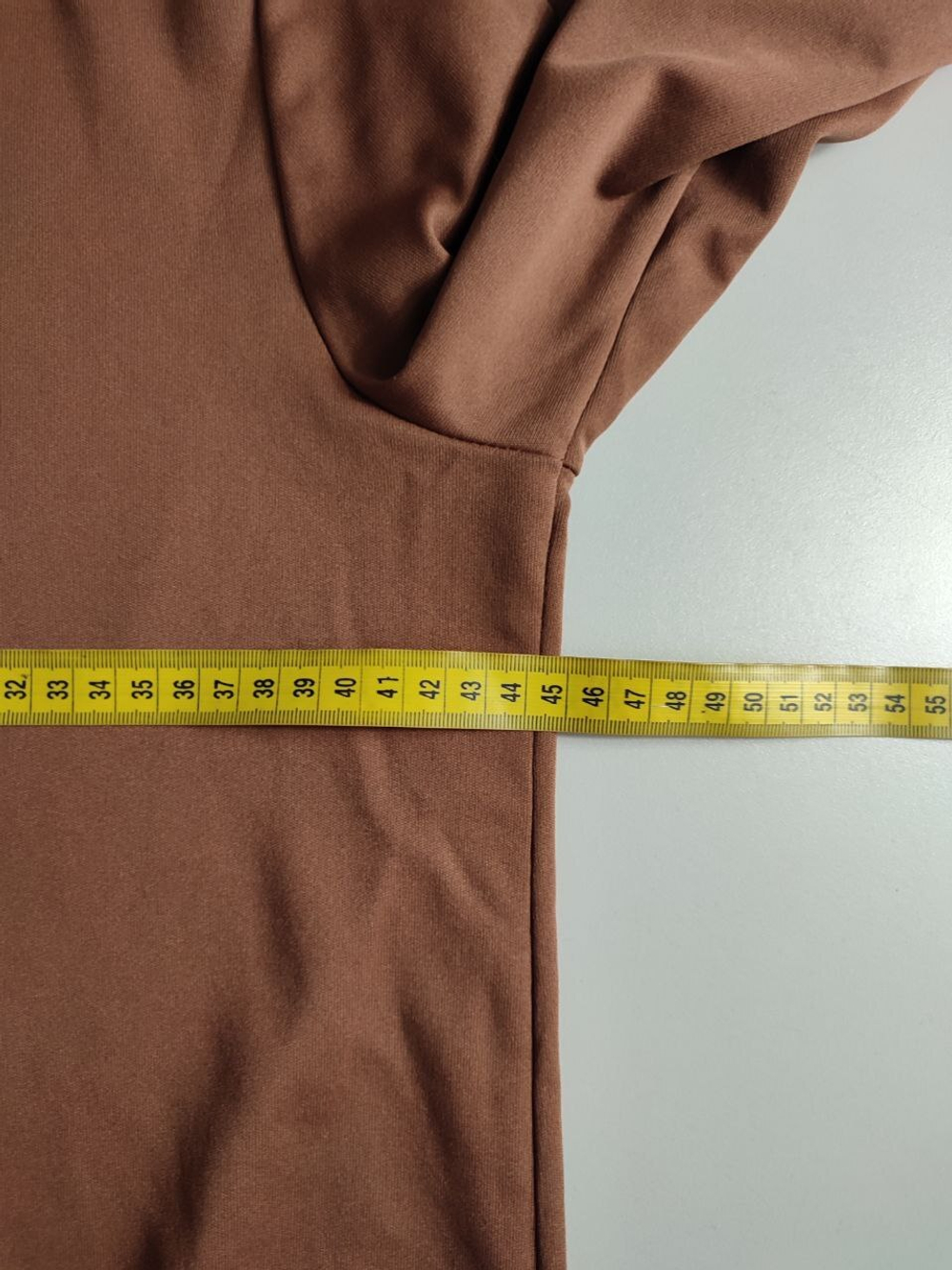 Кофта приятная к телу, визуально 44 размер