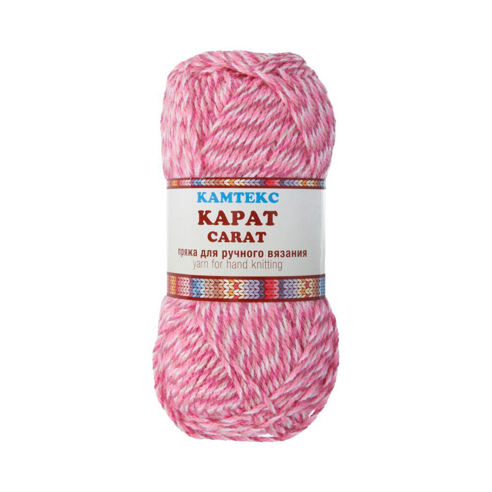 Карат (Меланж 1 400) пряжа Камтекс 50% объемный акрил, 50% ПАН 5х100г/165м