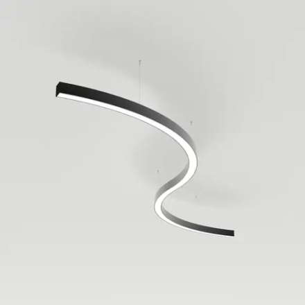 Светильник SP-LINE-HANG ARC-S3535-D1500-124W Day4000 (BLACK, 230V) (Arlight, Металл) 034057(1)