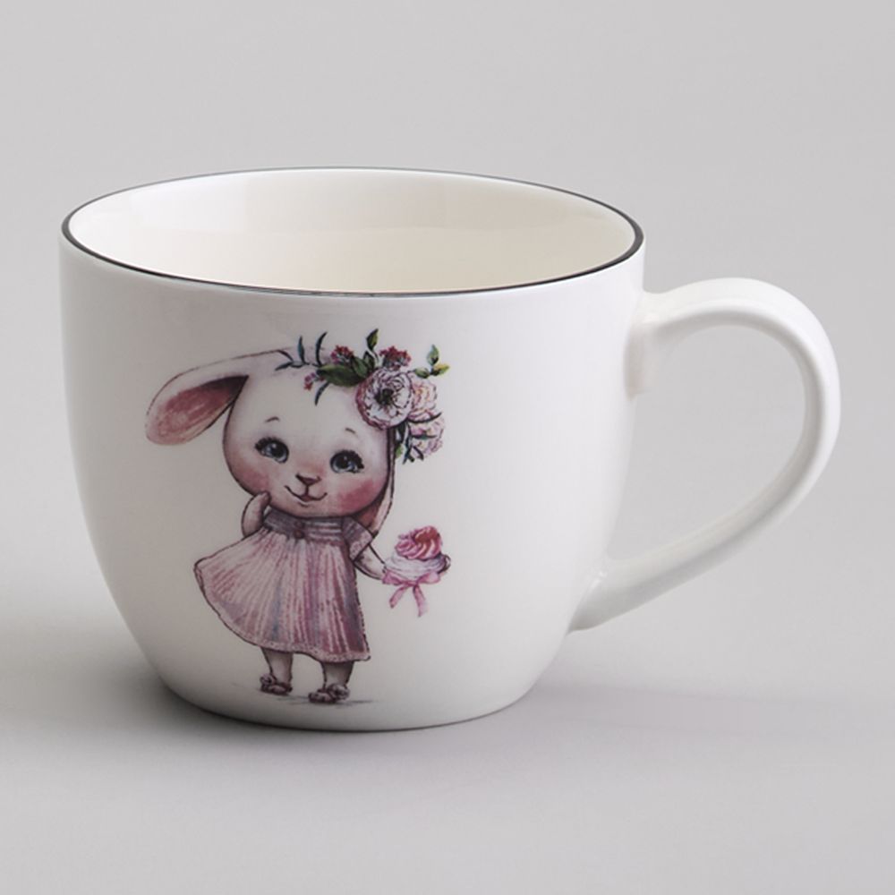 НАБОР ПОСУДЫ LEFARD МОЯ ЗАЙКА, 3 ПР.: САЛАТНИК 470МЛ, ТАРЕЛКА 20СМ, КРУЖКА 220МЛ