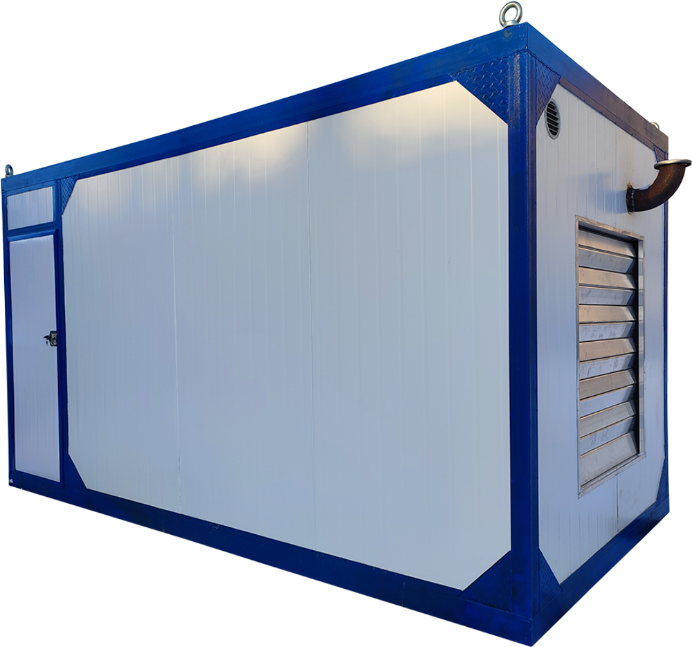 ГАЗОПОРШНЕВАЯ ЭЛЕКТРОСТАНЦИЯ АГ-800-Yuchai в контейнере