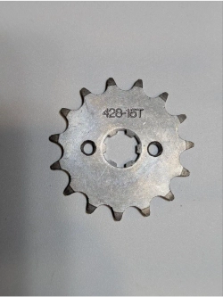 tt Звезда ведущая для питбайка, мопеда (428-15Т) 17мм сталь