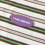 Футболка Ymkashix Nineties белая / коричневая