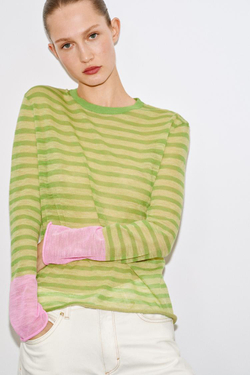 ZARA СВИТЕР В ПОЛОСКУ, ПОЛОСКИ