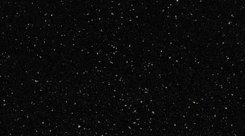 Столешница 38мм 4,2 метра глянец Ледяная искра чёрная №56