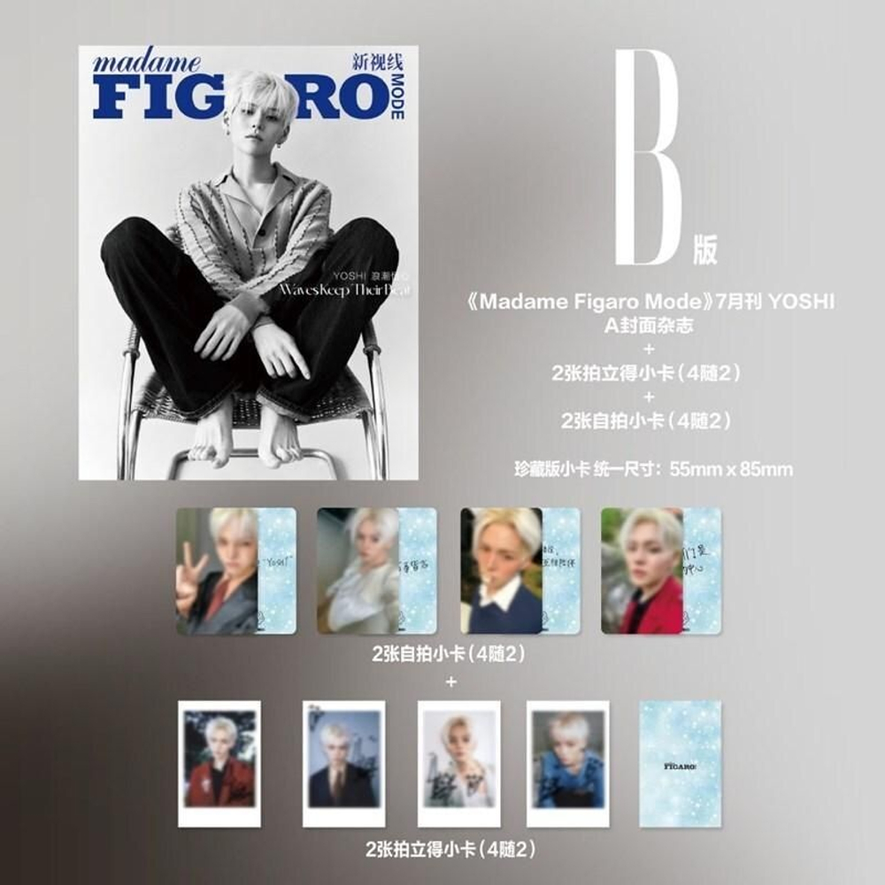 (ПРЕДЗАКАЗ) публикация MADAME FIGARO (CHINA) - 2026.07 TREASURE YOSHI B Type