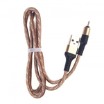 USB - Lightning дата кабель Jkx-005, 1 м, 012936 Зеленый