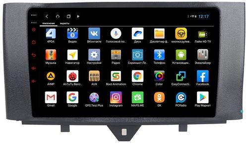 Магнитола для Smart ForTwo/ForFour 2012-2015 - Parafar PF215XHD на Android 13, CarPlay, 4G SIM-слот