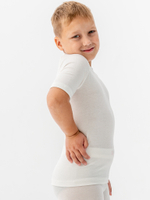 Футболка детская термо унисекс белый