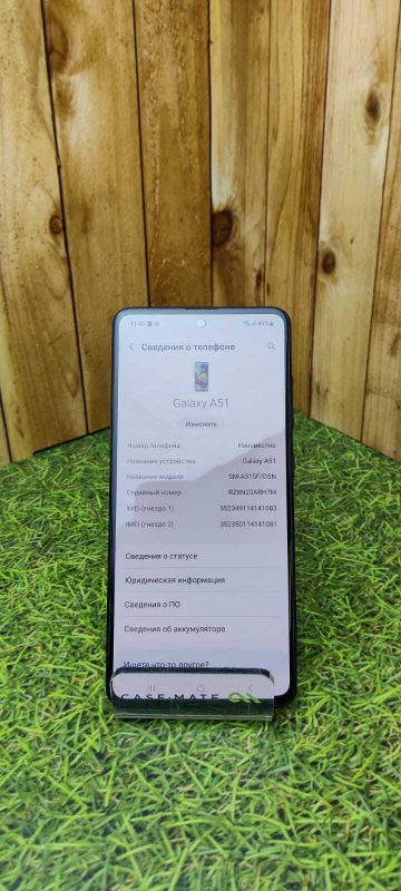 Смартфон Samsung A51 (4/64gb) Черный (Витринный)