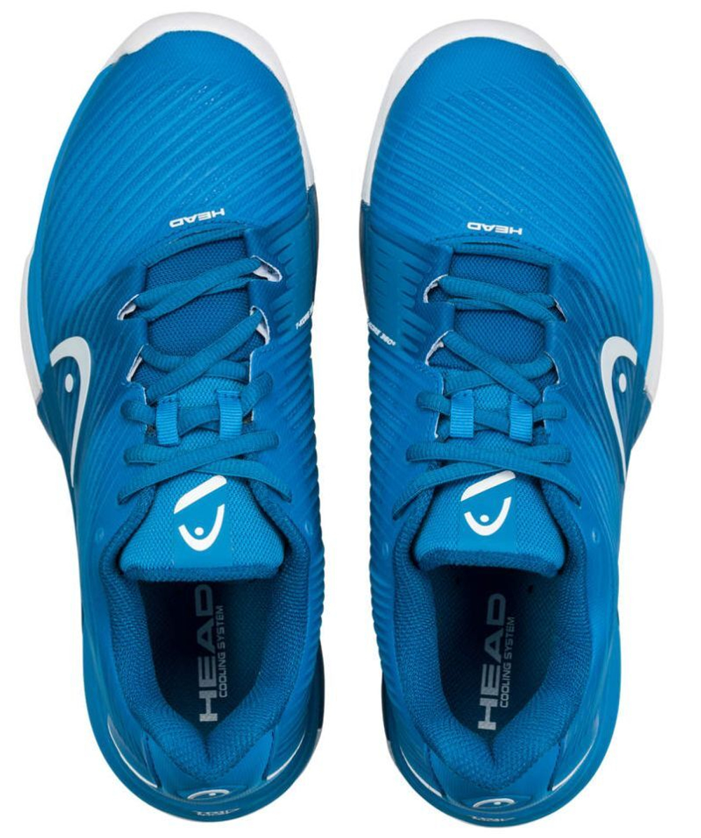 Мужские кроссовки теннисные Head Revolt Pro 4.0 - blue/white