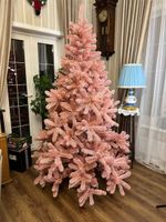 Искусственная розовая елка «Фламинго» (пвх) 150 см / 1.5 м