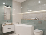 Плитка настенная Azori Brillo Oliva 20.1x50.5 см 1.52 м² глянцевая цвет зеленый