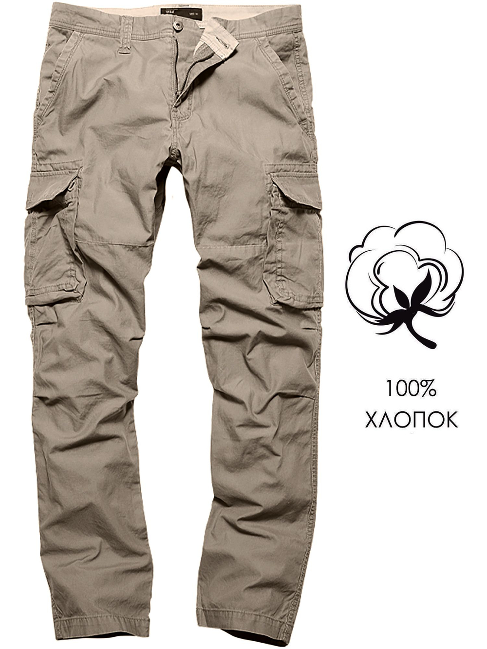 Брюки карго джоггеры Vintage Industries Clyde 22101