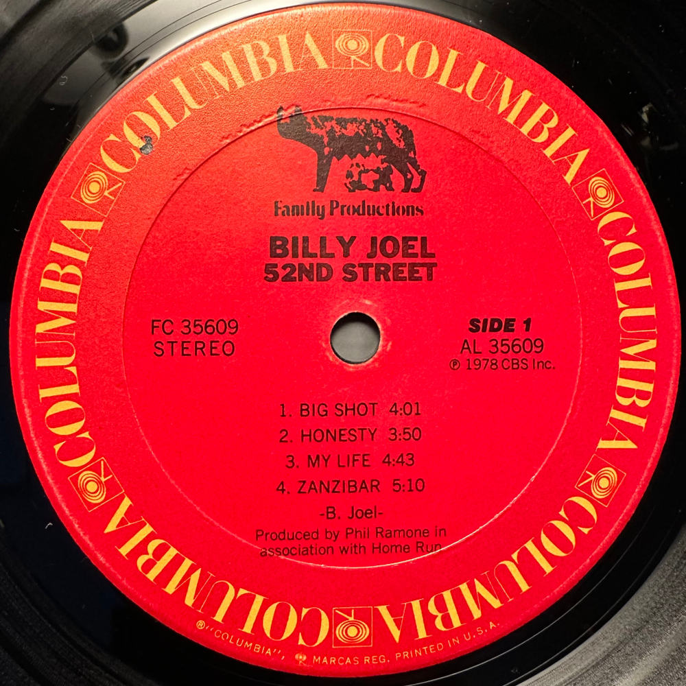 Billy Joel- 52nd Street (США 1978г.)