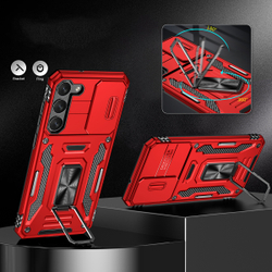 Чехол Safe Case с кольцом и защитой камеры для Samsung Galaxy S25