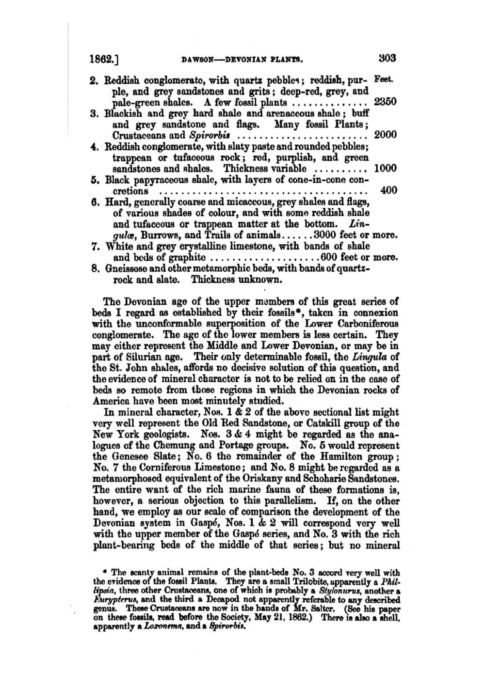 On the flora of the Devonian period in north-eastern America microform | J.W. Dawson