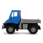 Самосвал бортовой "Мерседес. Unimog U 500. Люкс" 17,5см. синий (Лена)