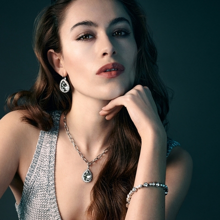 Серьги Dyrberg Kern FIORA SS GREY/CRYSTAL 450078