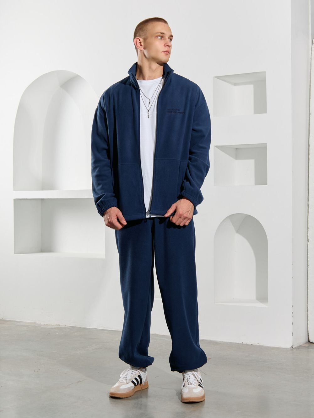 Толстовка мужская Алтай-1 Виотекс ТЁМНО-СИНИЙ