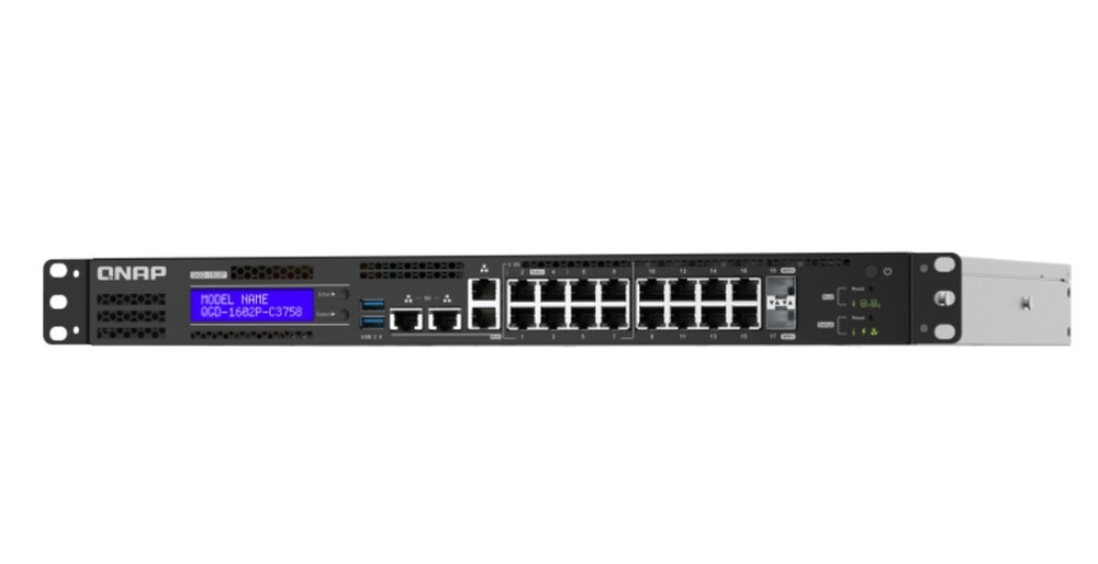Коммутатор PoE QNAP QGD-1602P-C3558-8G