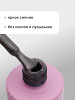 Capellis Гель лак для ногтей кошачий глаз с блестками №10 15мл