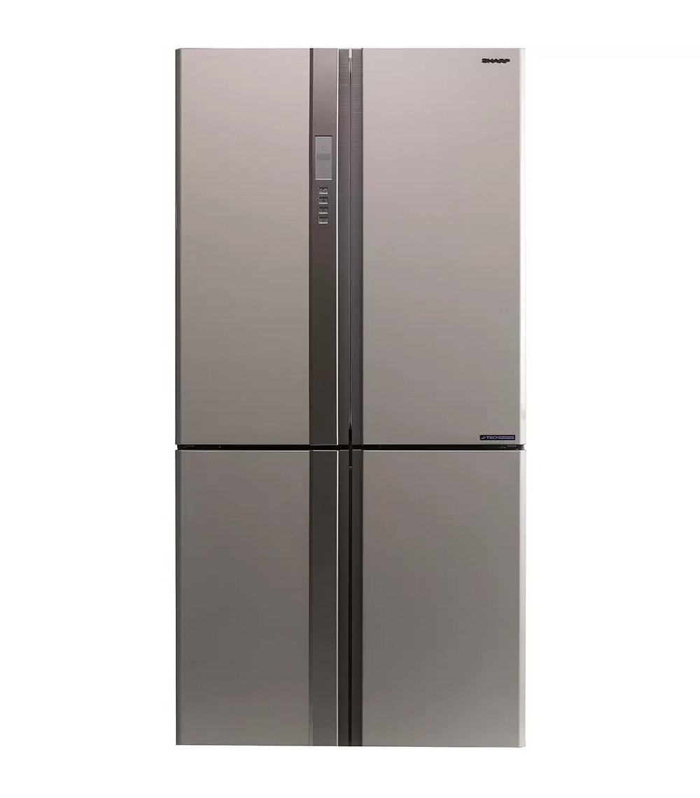 Холодильник Sharp  SJ-EX98F-BE 4-х дверный холодильник с инверторным компрессором J-Tech Inverter и внушительным общим полезным объемом 605л.