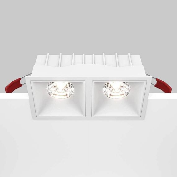 Встраиваемый светильник Maytoni Alfa LED DL043-02-15W4K-D-SQ-W
