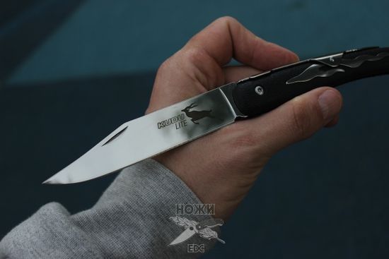 Складной нож Cold Steel 20KJ Kudu Lite c клинком из стали 5Cr15MoV, рукоять Zytel