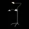SL305.505.03 Торшер ST-Luce Белый/Белый E27 3*60W SPRUZZO
