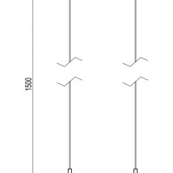 Подвес ART-APRIORI-HANG-TUBE-L1500 (OG) (Arlight, IP20 Металл, 3 года) 055886