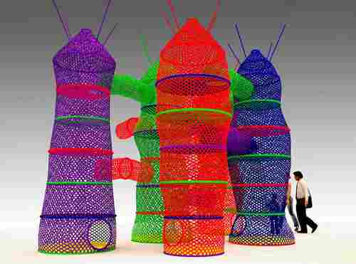 Верёвочный лабиринт «Калейдоскоп Башен»