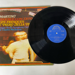 Винтажная виниловая пластинка LP Богуслав Мартину Martinu, Sir Charles Mackerras, Double Concerto, Les Fresques De Piero Della Francesca (Чехословакия 1984)