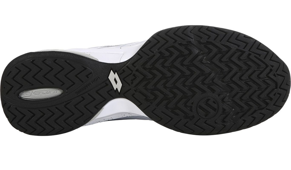 Мужские кроссовки теннисные Lotto Mirage 300 III SPD - all white/all black