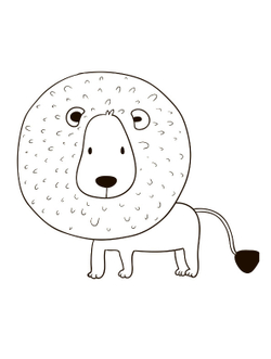 Раскраска Д/МАЛЫШЕЙ Животные (МС13754)