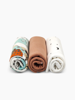 Сет из 3х пелёнок Mjölk Ферма/Camel/Ночное Небо