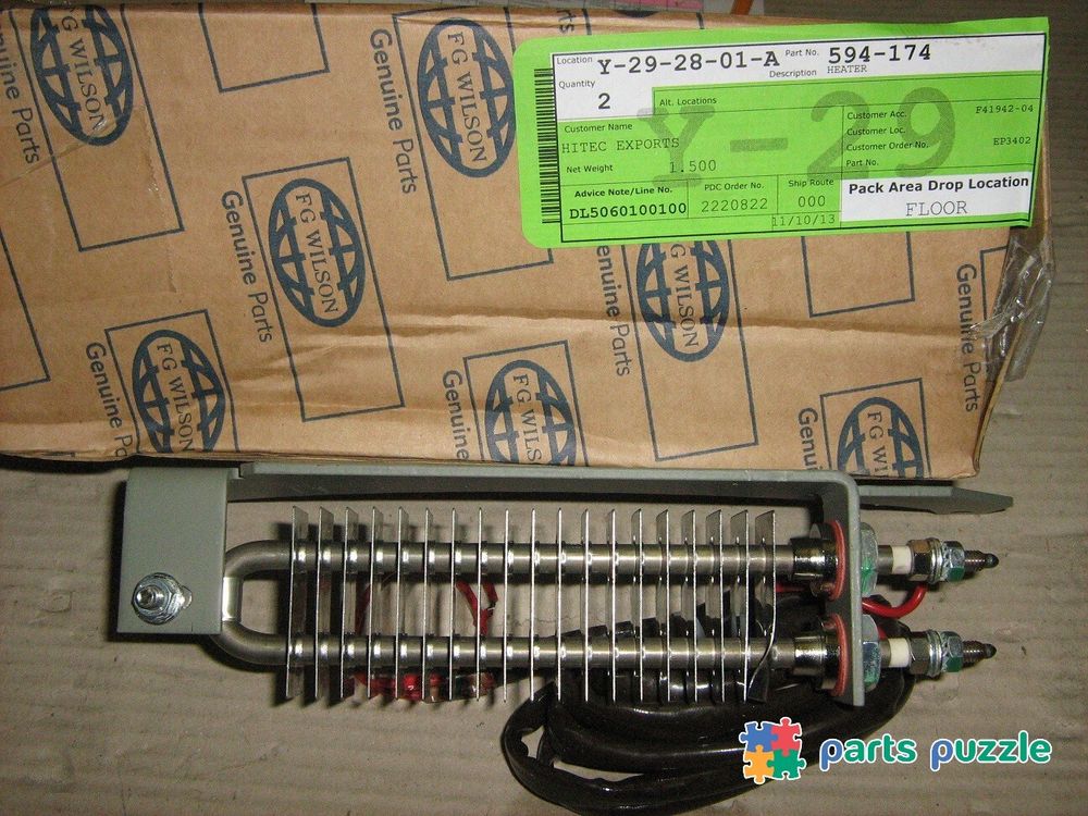 Подогреватель обмоток генератора, оригинал / Anti Condensation HEATER AH1 АРТ: 594-174