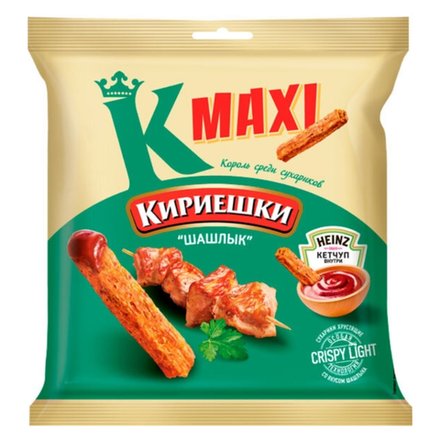 Кириешки Maxi Шашлык 50 гр