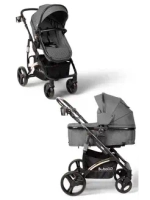 Коляска детская BubaGo арт.BG 136-G-2 MODEL Zoom color/цвет Dark Gray/Темно Серый