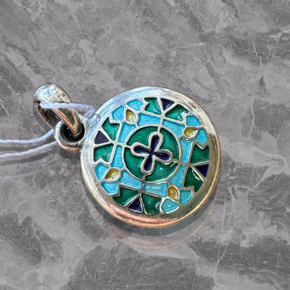 Подвеска «Ольгин Крест» эмаль