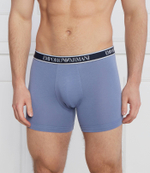 Трусики-боксеры 3шт. Emporio Armani - голубой(111473 3F717)