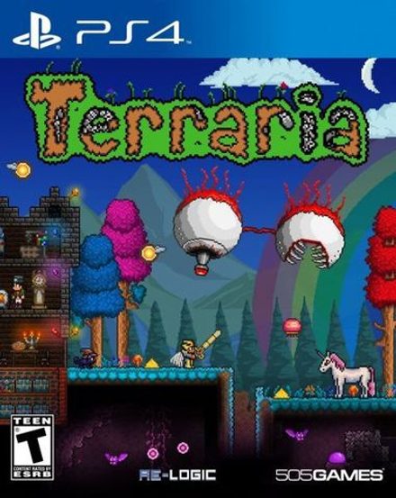Terraria – PlayStation 4 Edition (диск для PS4, интерфейс и субтитры на русском языке)