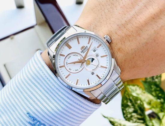 Мужские часы Orient RA-AK0301S10B механические с автоподзаводом