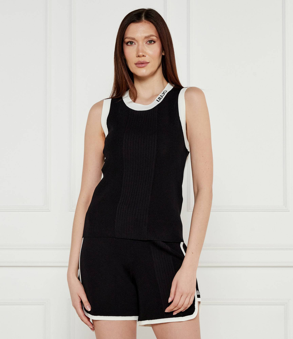 Топ Liu Jo Sport - черный(TA5092 MS022)